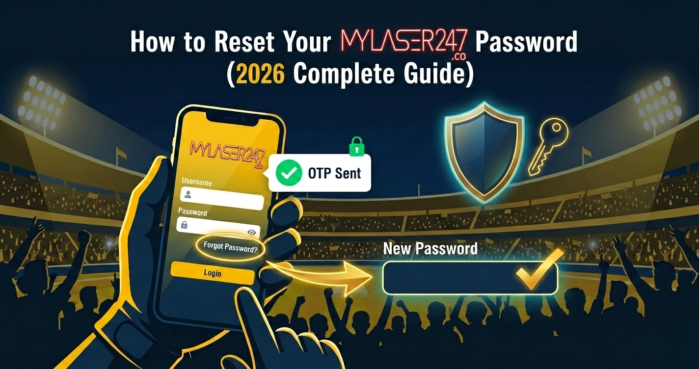 Step by step guide to reset MyLaser247 password and recover Laser247 ID login in 2026