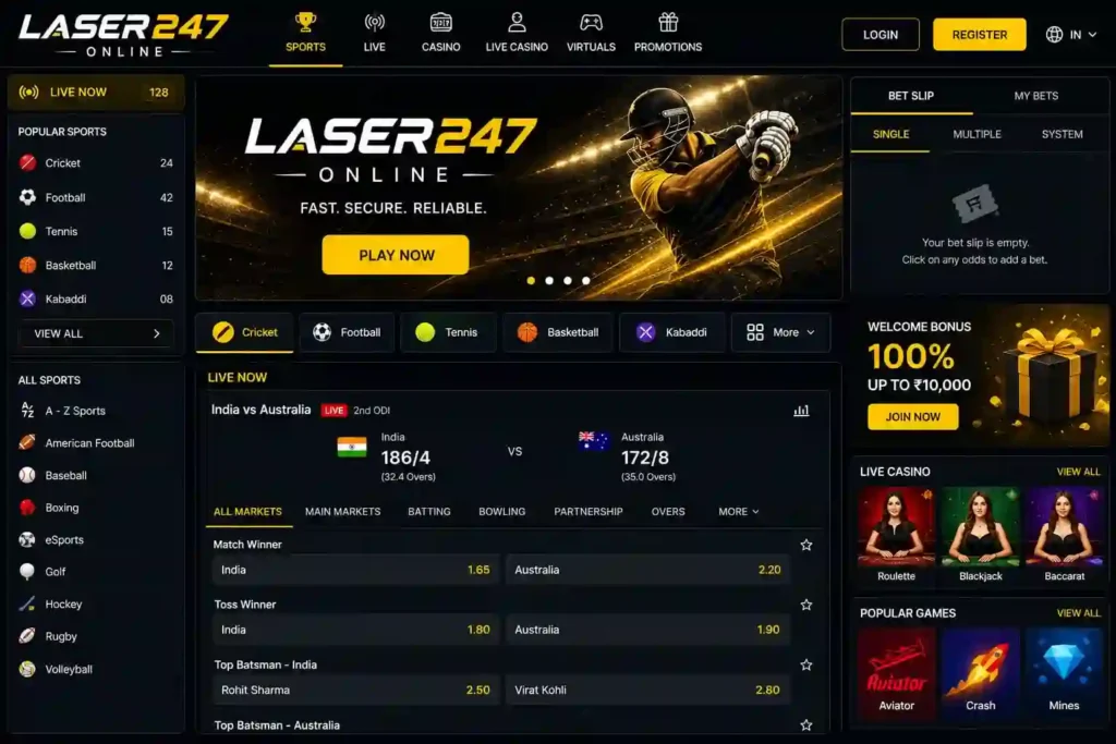 Laser247 Online